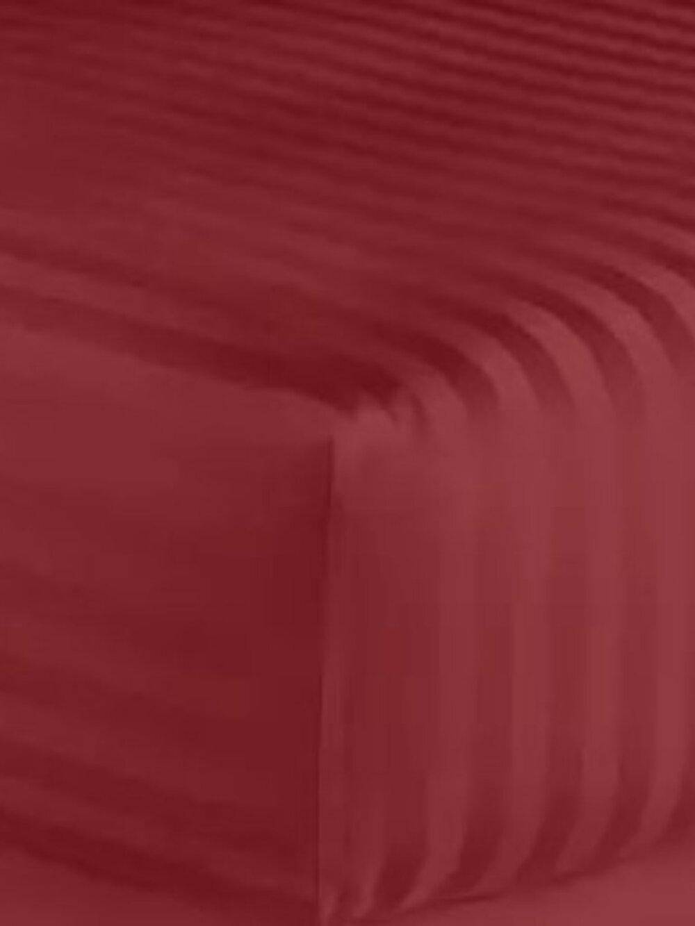 DAMASK by Charter Club Scarlet Red Striped Pima Cotton Fitted Sheet TWIN Size